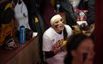 Gophers first baseman Hope Brandner was the hero Saturday with a walk-off homer.