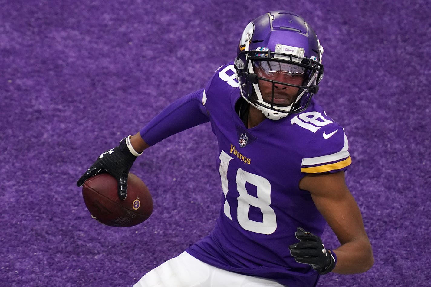 Vikings wide receiver Justin Jefferson