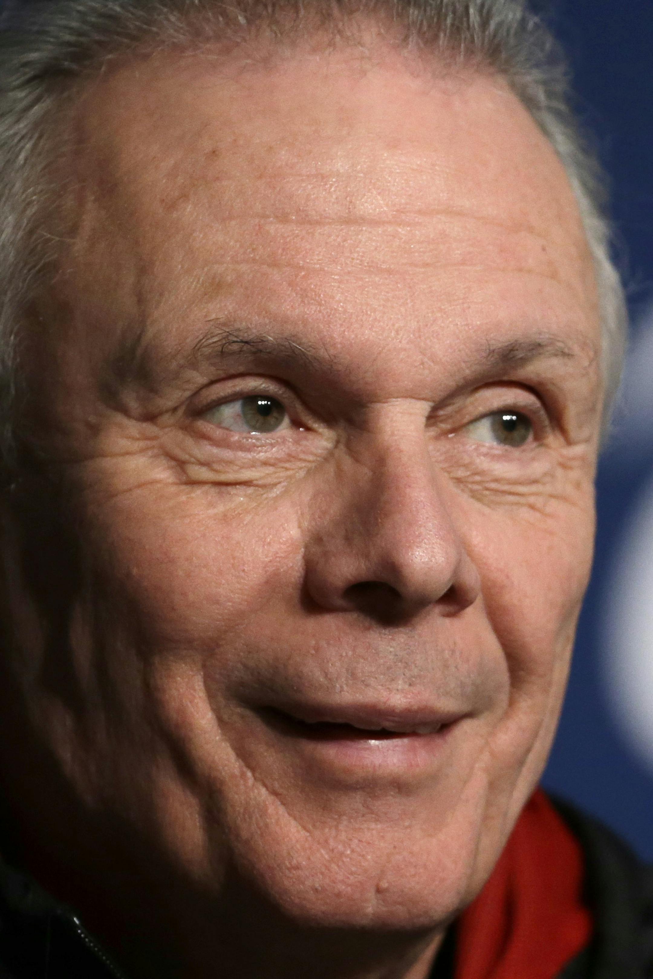 Wisconsin head coach Bo Ryan speaks during a news conference for the third-round game of the NCAA college basketball tournament Friday, March 21, 2014, in Milwaukee. Wisconsin plays Oregon on Saturday. (AP Photo/Morry Gash)