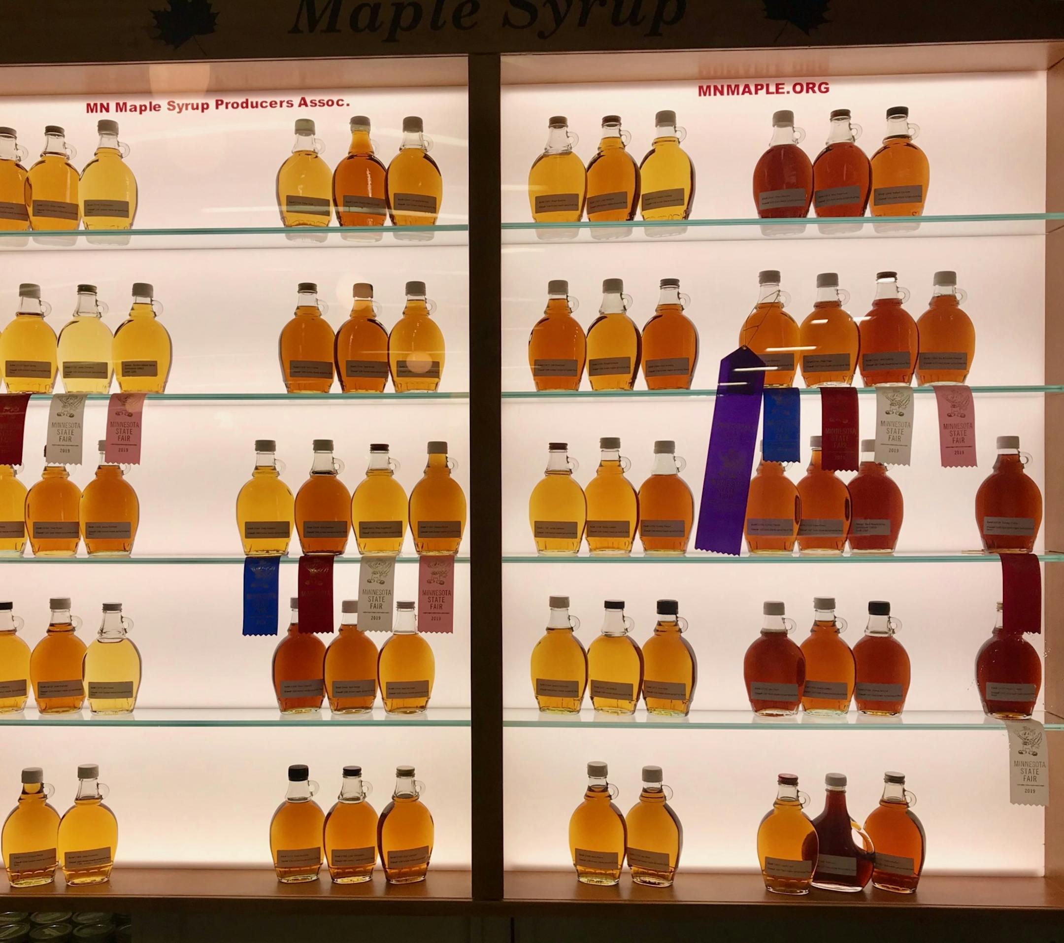 Photo by Rick Nelson Minnesota State Fair Maple Syrup entrees