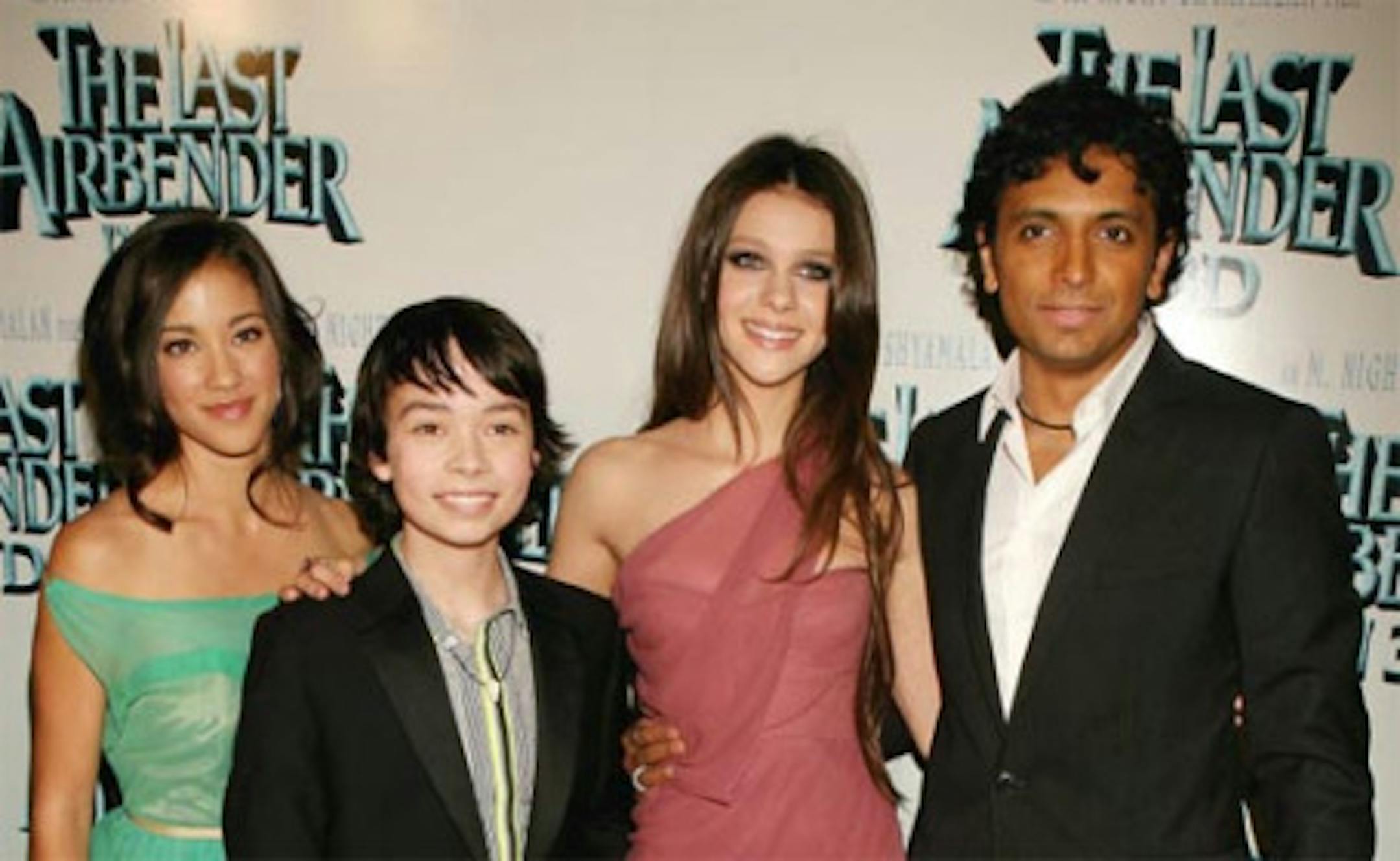 Cast & Director of the first and last "Last Airbender" movie, last night
