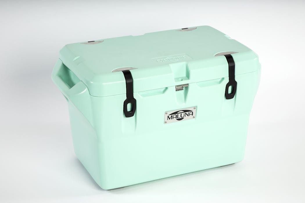 Maluna coolers come in a variety of sizes and colors.