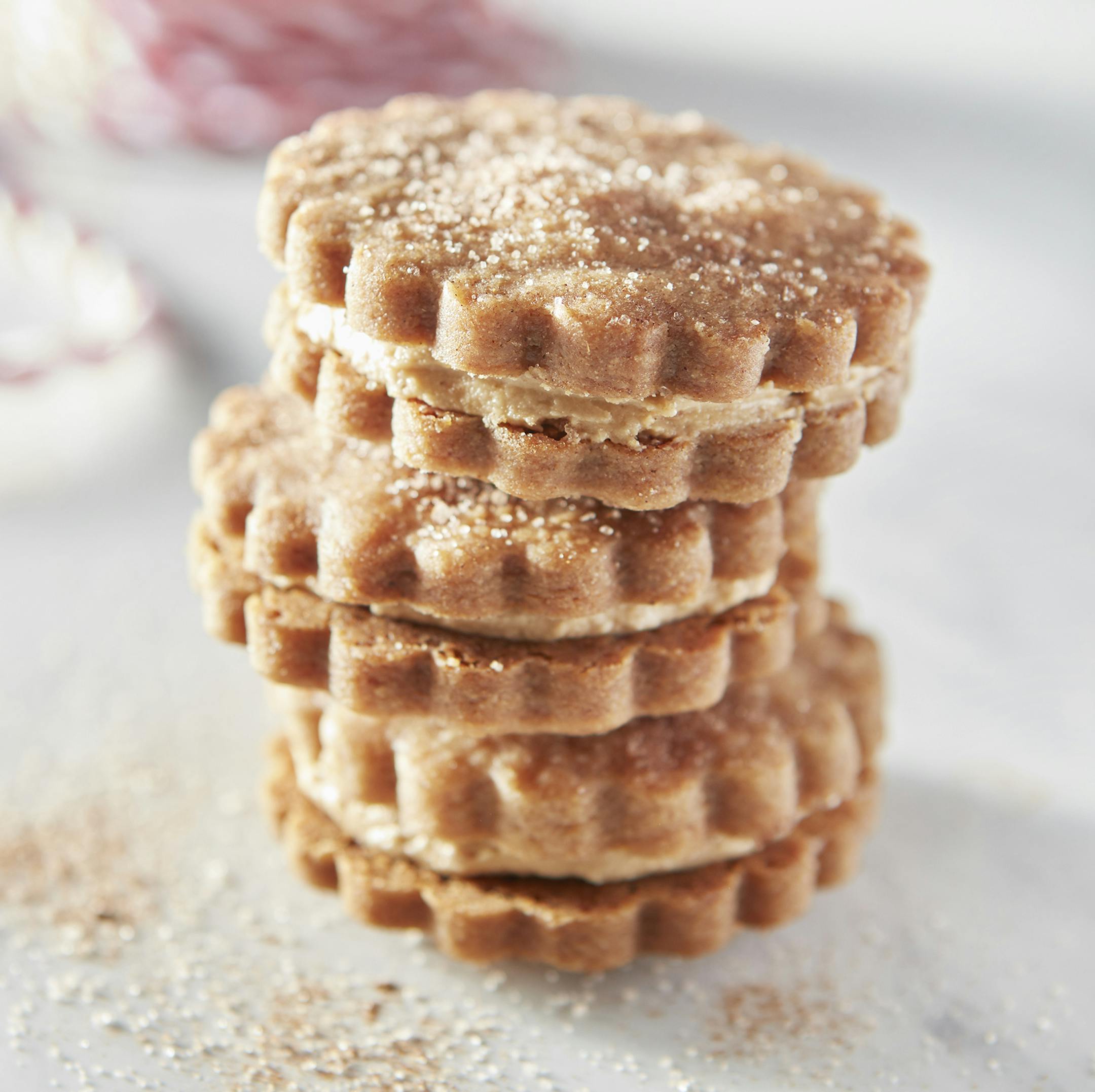 Photo: Dennis BeckerStyling: Lee Svitak Dean and Lisa Golden SchroederStar Tribune 2020 Holiday Cookie Contest finalist:Cinnamon Cookie Butter Sandwich Cookies, Annette Gustafson