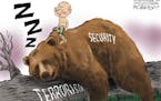 Editorial cartoon: Russian tragedy