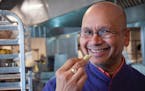 Bonnie Powell
Cookbook author Raghavan Iyer, whose new book is "Smashed, Mashed, Boiled, and Baked &#xf1; And Fried Too!"