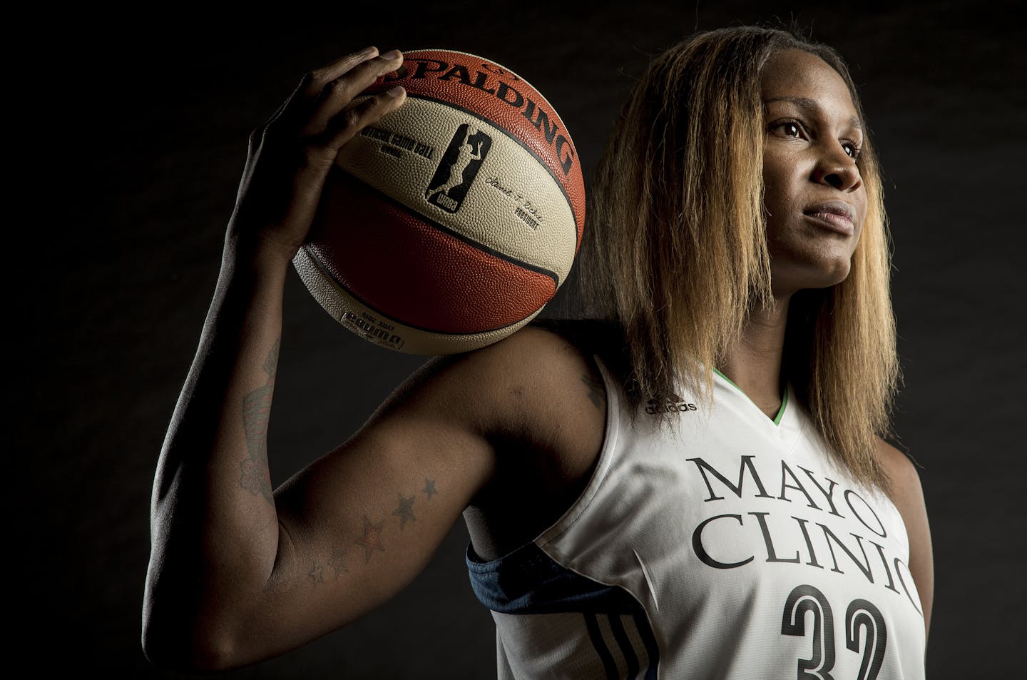 Minnesota Lynx forward Rebekkah Brunson (32). ] CARLOS GONZALEZ cgonzalez@startribune.com, May 28, 2015, Minneapolis, MN, WNBA, Minnesota Lynx