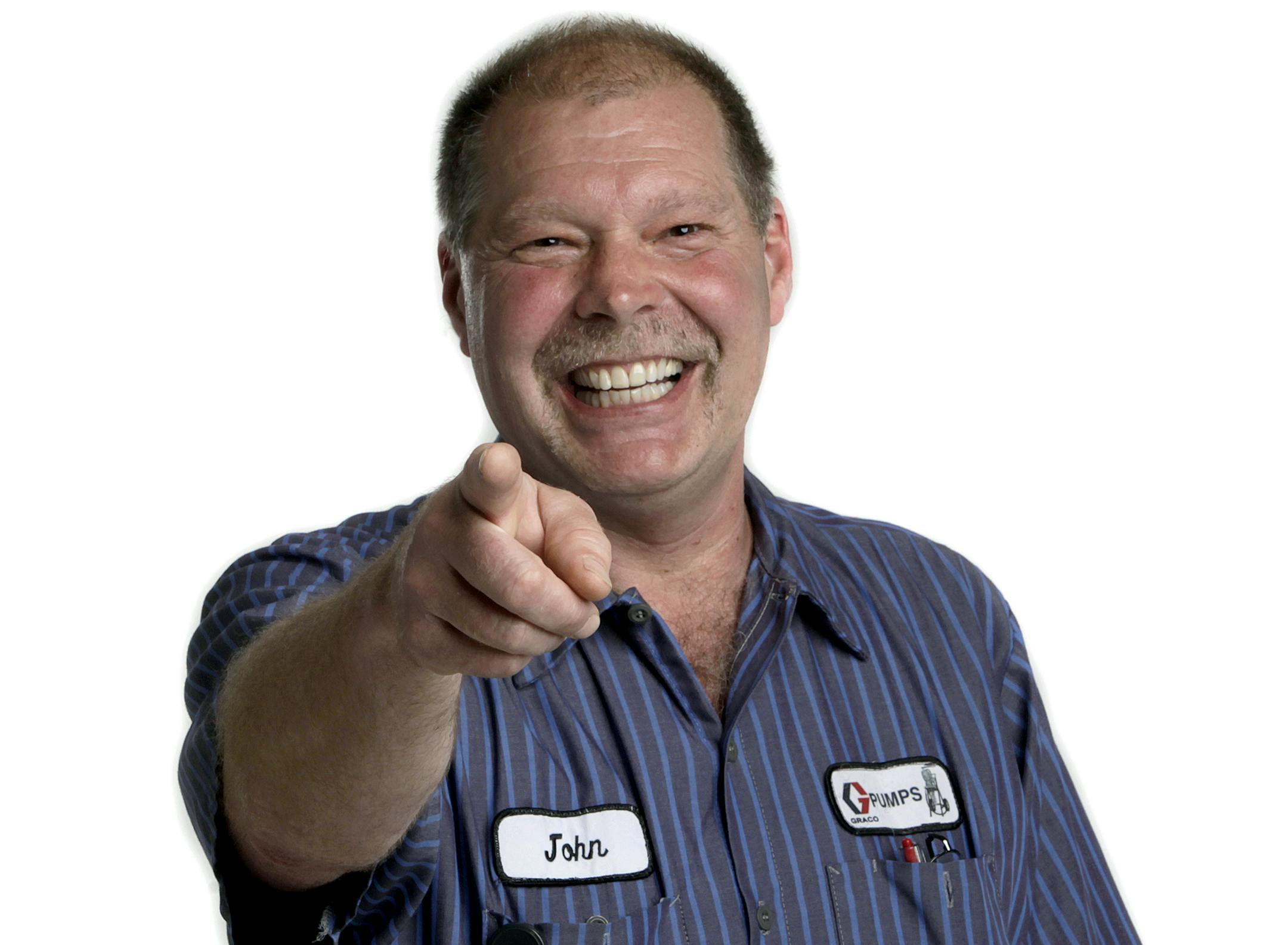 John Olufson of Graco