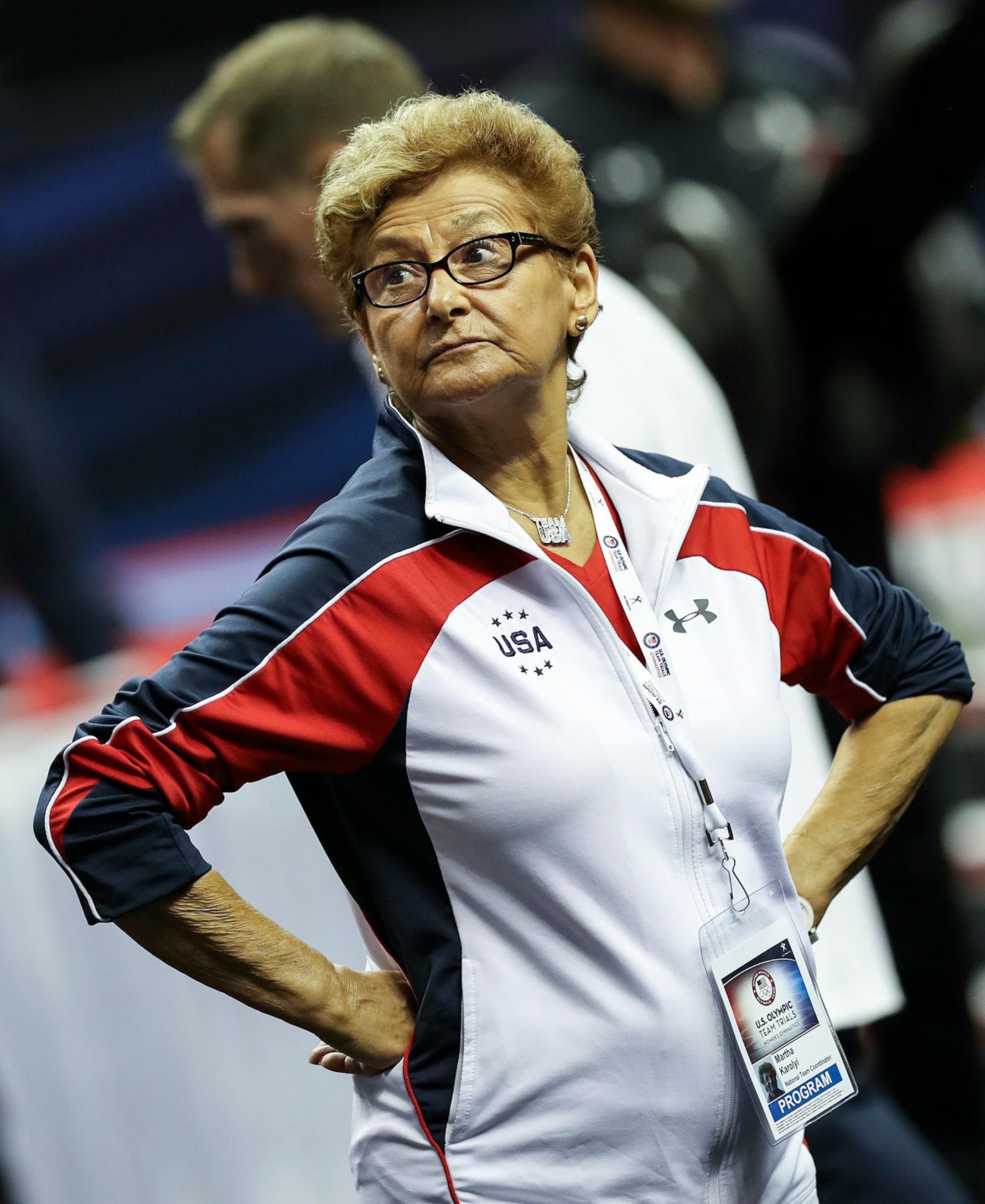 At the Olympic trials, all that flying, flipping and twisting becomes even more nerve-wracking, with the uncompromising eye of Martha Karolyi judging every move and Olympic berths on the line.