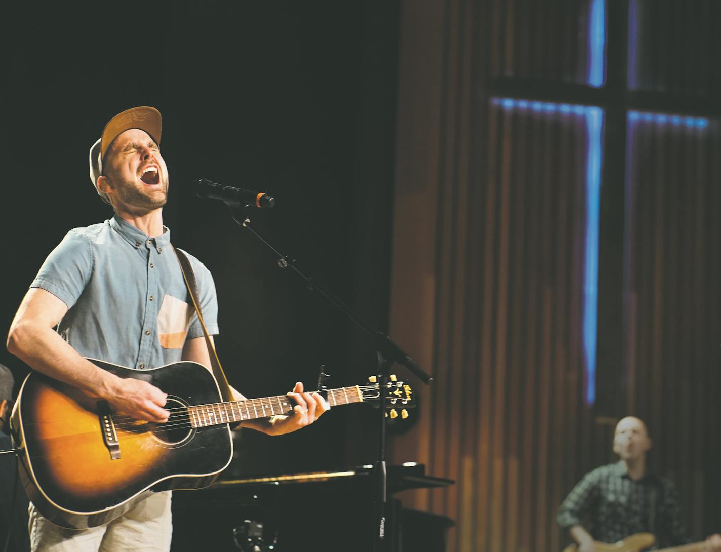 Ben Rosenbush, creative arts pastor at Chanhassen-based Westwood Community Church, coordinates the bands that play in three locations for Sunday services. He also has a folk rock project called Ben Rosenbush and the Brighton.