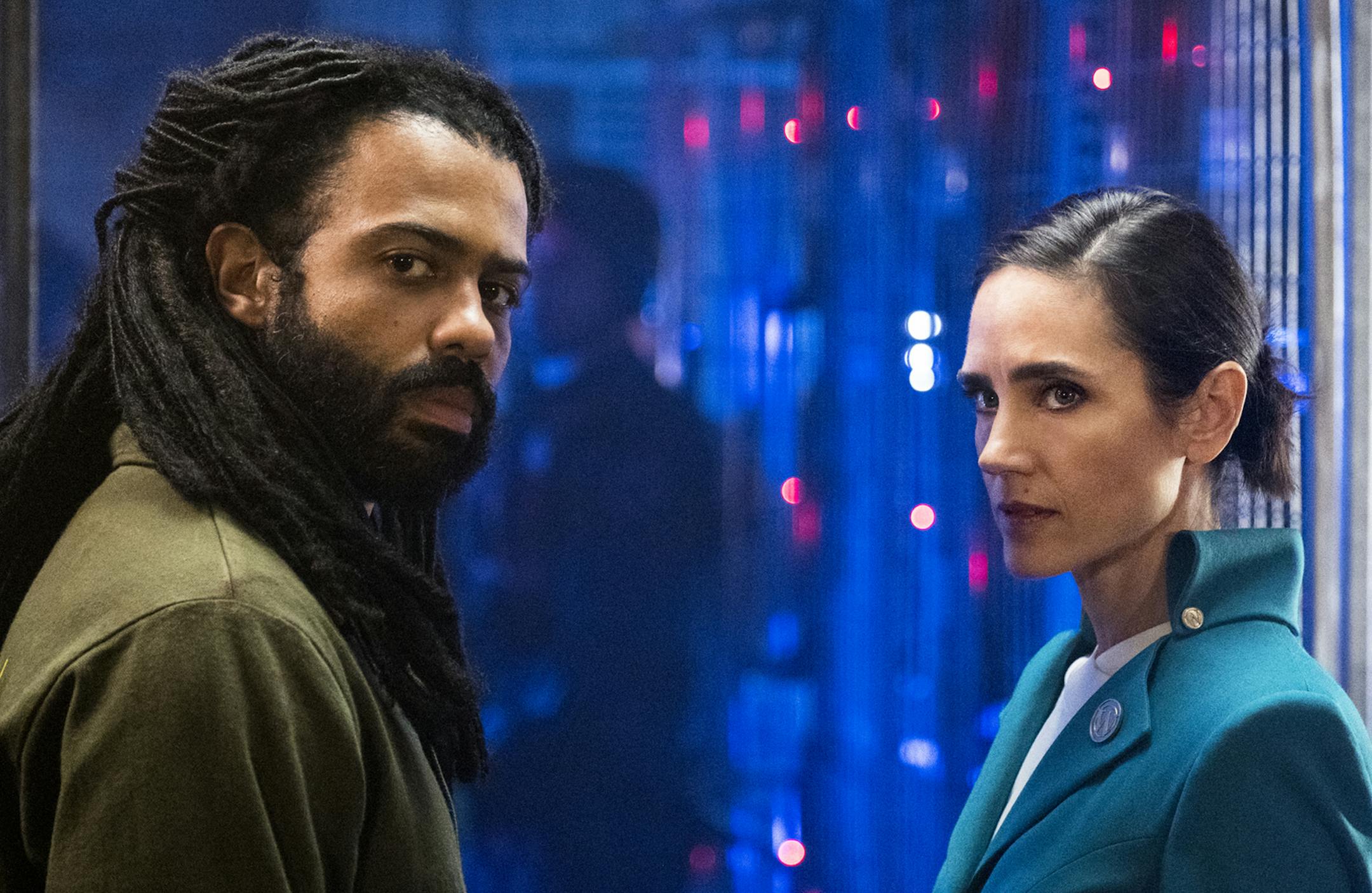 Daveed Diggs and Jennifer Connelly star in the new TNT series "Snowpiercer."