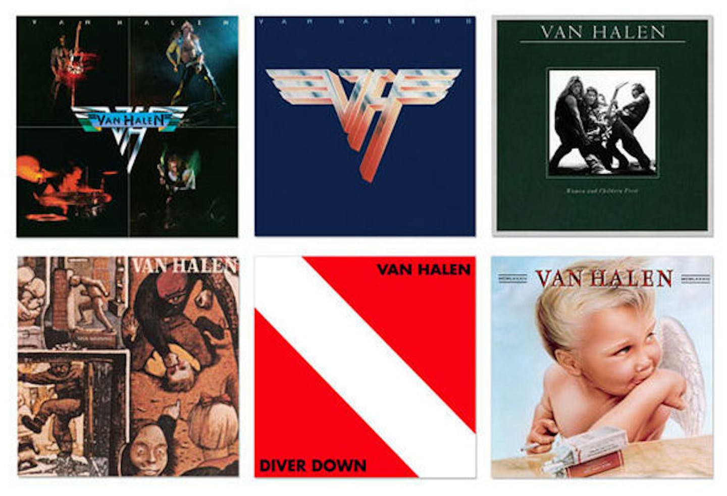 Van Halen covers over the years.(Provided)