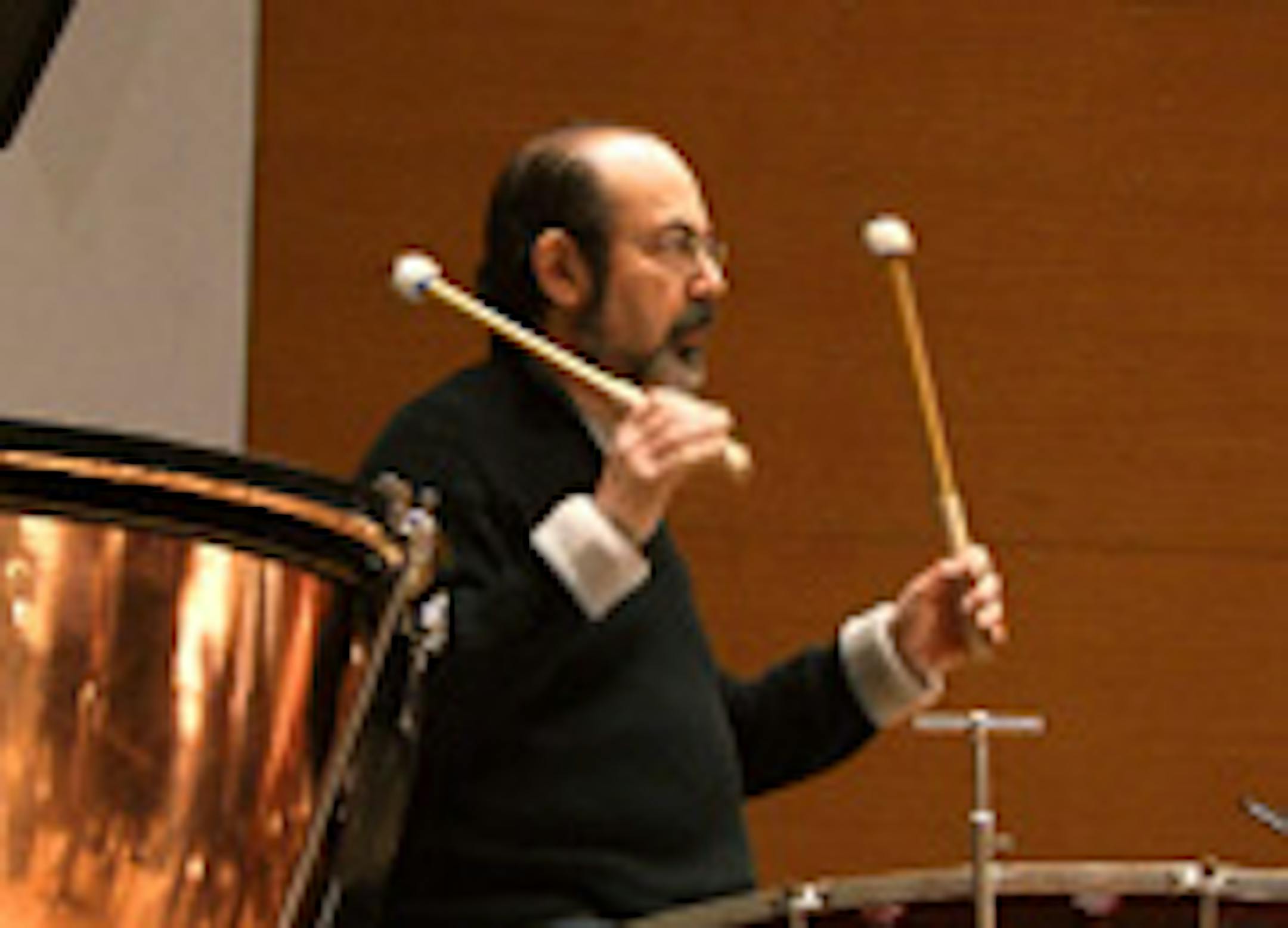 Peter Kogan, principal timpanist of the Minnesota Orchestra