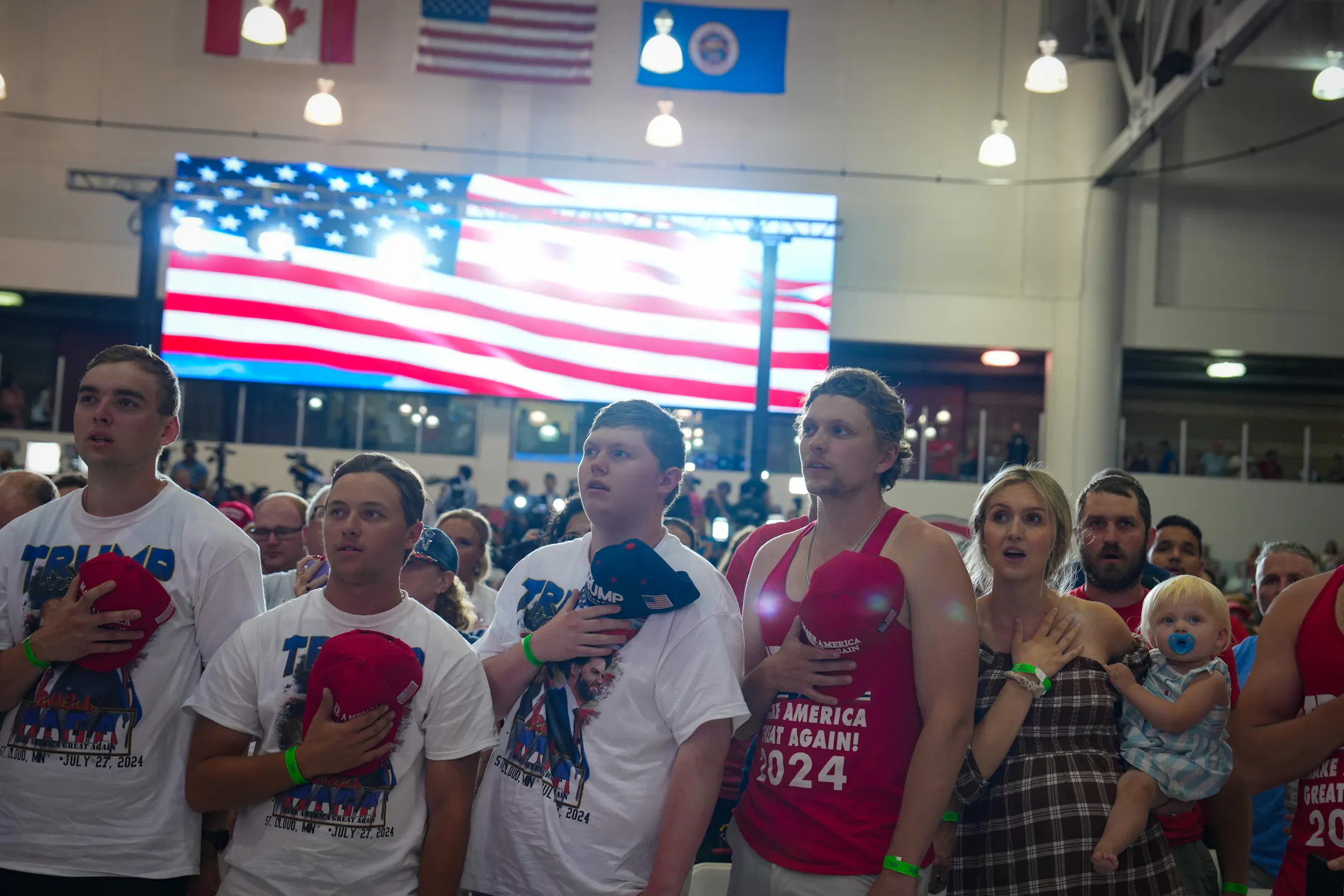 Donald Trump, JD Vance go after Harris for capacity crowd at first ...