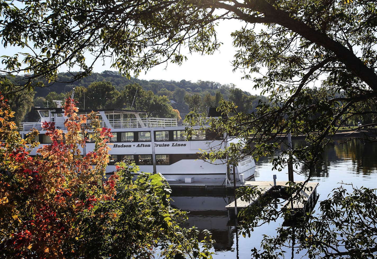 Afton-Hudson Cruise Lines boat Friday, Sept. 26, 2014, in Hudson, WI.](DAVID JOLES/STARTRIBUNE)djoles@startribune.com Another in a monthly series highlighting day trips from the Twin Cities, places to eat , things to do and see