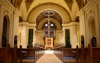 The Chapel of St. Thomas Aquinas on the University of St. Thomas campus Friday, Nov. 16, 2018, in St. Paul, MN.