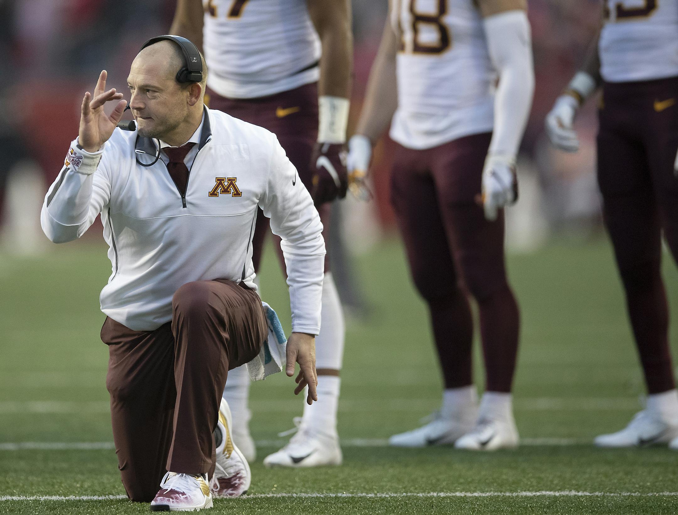 Gophers coach P.J. Fleck