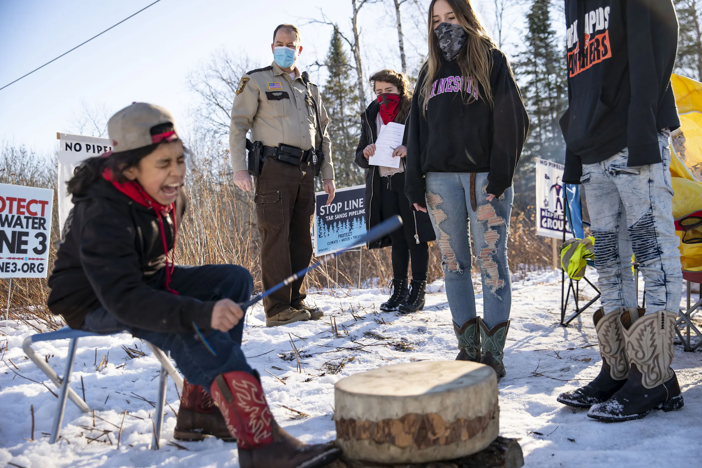 Enbridge shells out $750K to law enforcement for Line 3 protest costs