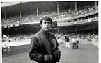 This undated photo shows Detroit Tigers baseball player Dave Bergman at Tiger Stadium in Detroit. Bergman has died at age 61. The team extended condol