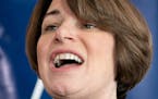 Amy Klobuchar made her first campaign appearance as a presidential candidate in Eau Clare, Wisconsin since announcing her candidacy earlier in the wee