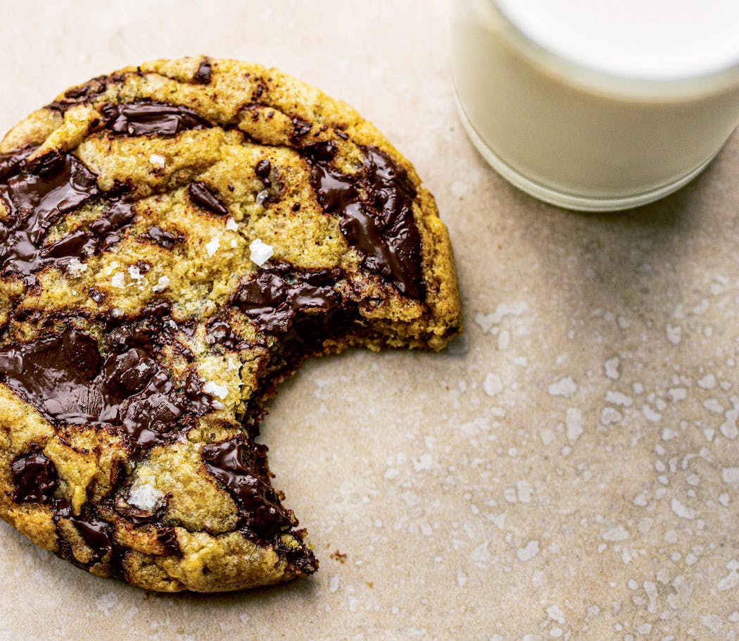 The Emergency Chocolate Chip Cookie can be made in about 20 minutes.