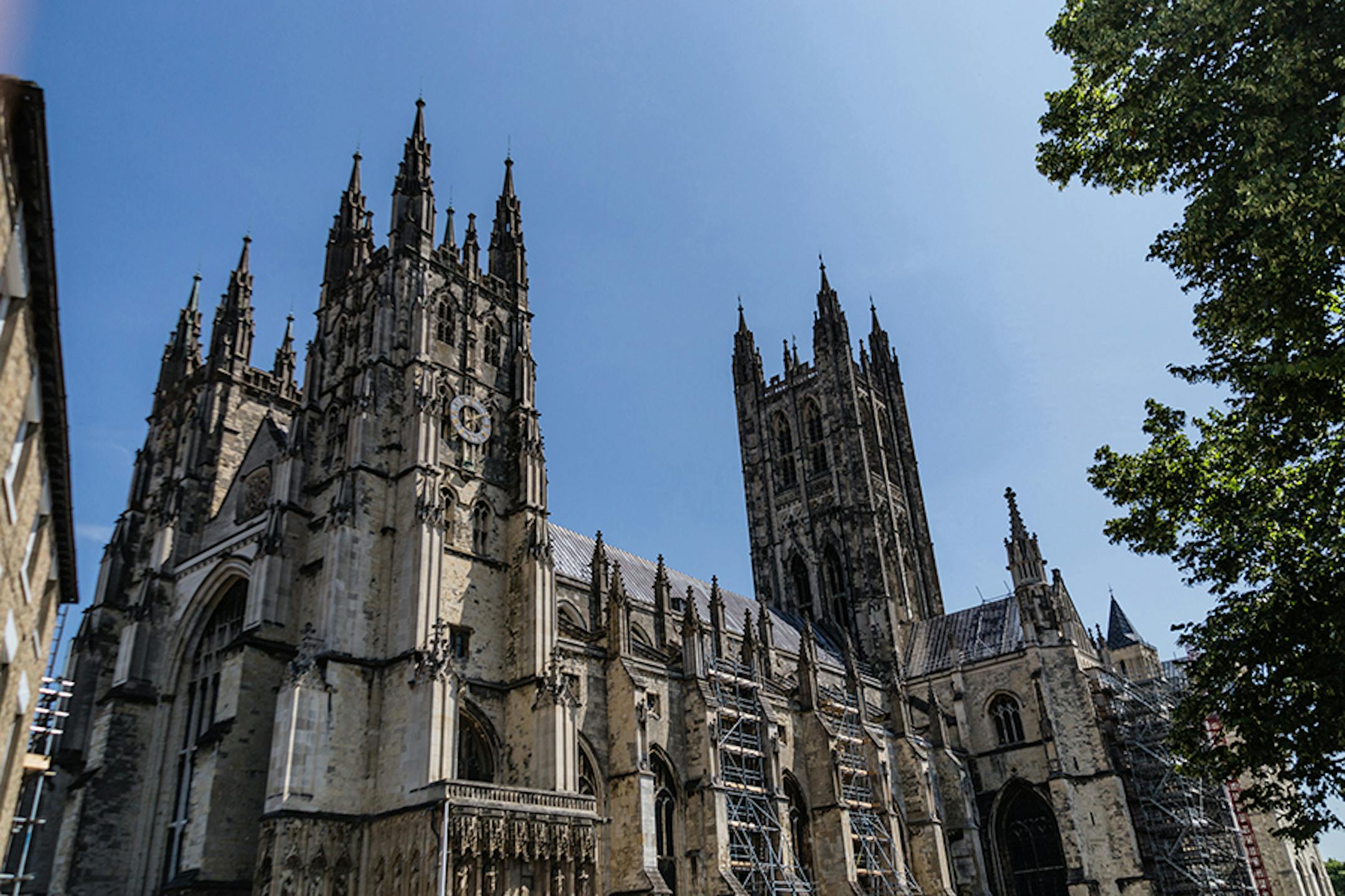 The cathedral at Canterbury. Photo by Eleaner Loos