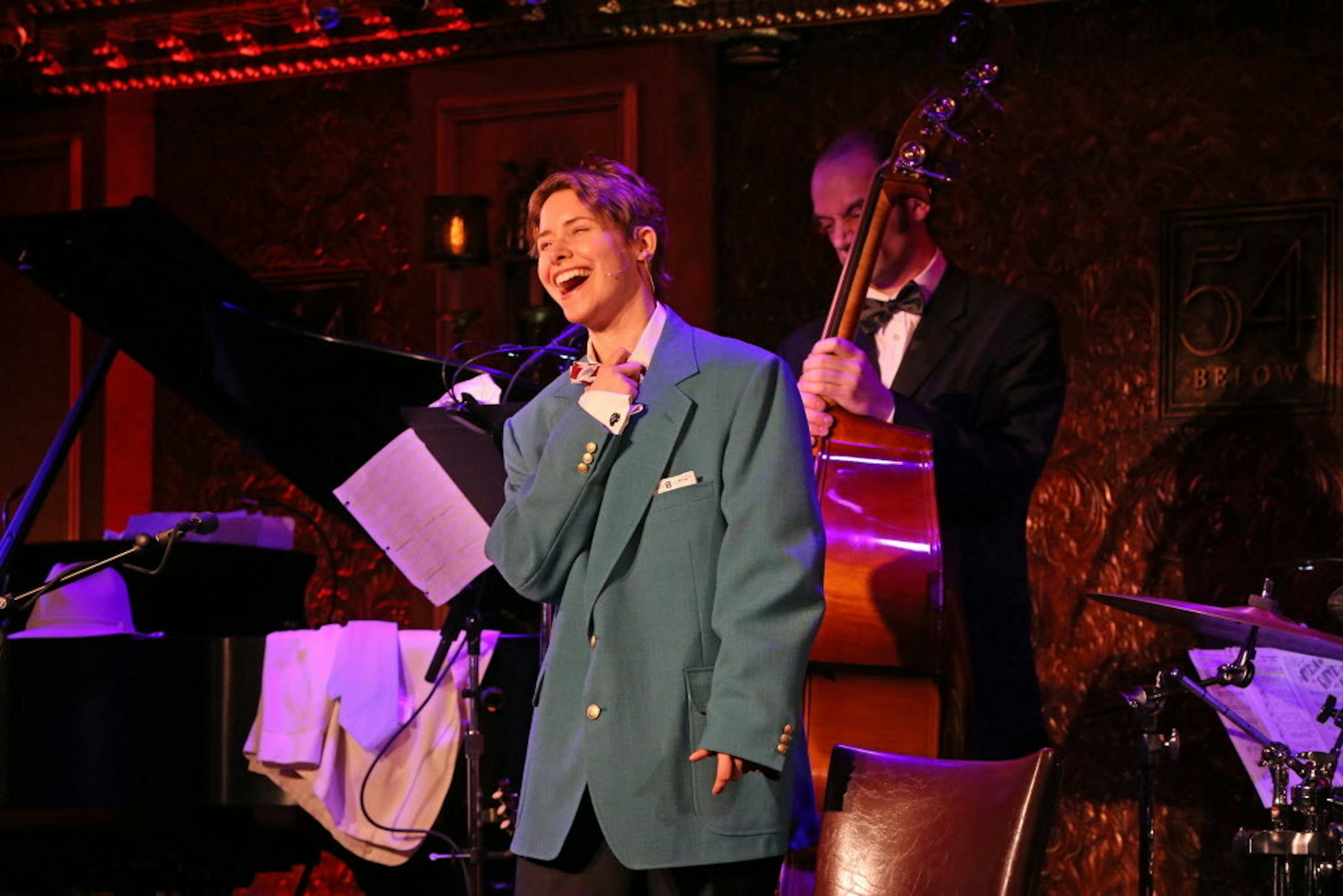 Nellie McKay portrays musician Billy Tipton in her show “A Girl Named Bill.”