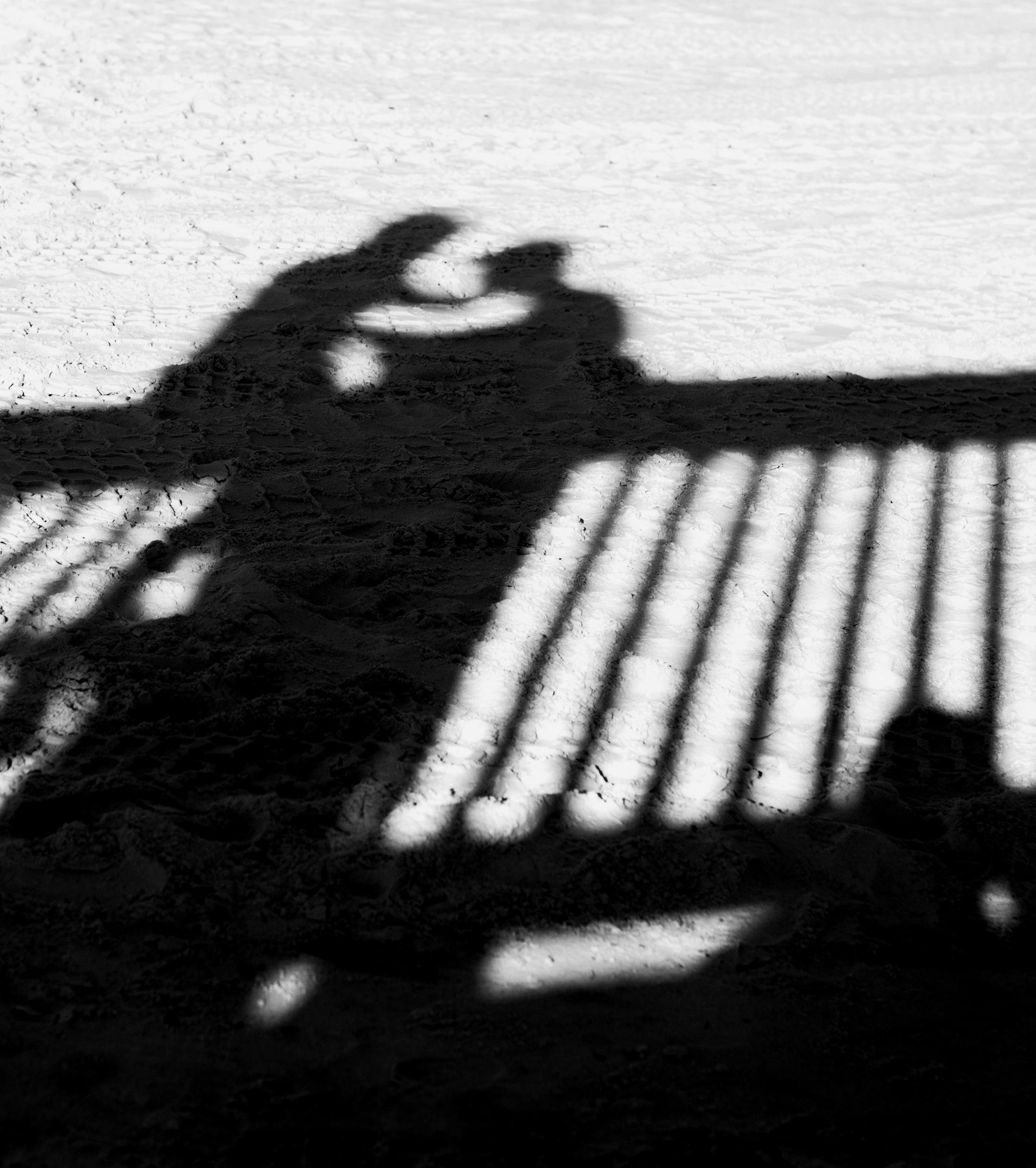 Shadows on Clearwater Beach ] GLEN STUBBE * gstubbe@startribune.com Tuesday, January 19, 2015 For Wallace Groundhog Day collection ORG XMIT: MIN1601191514440079