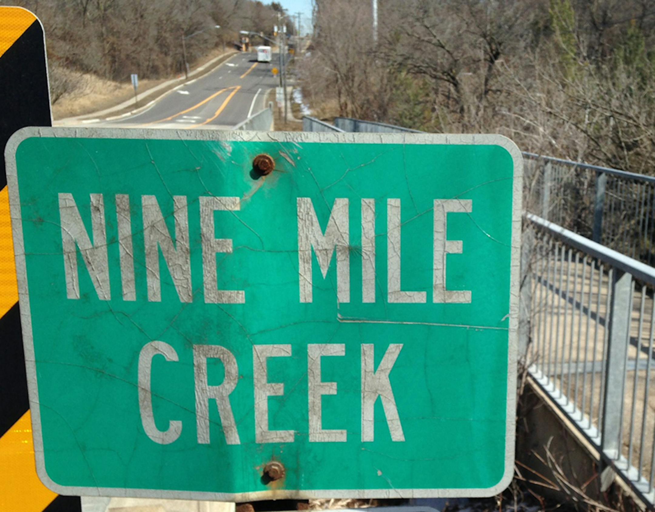 Nine Mile Creek, Bloomington