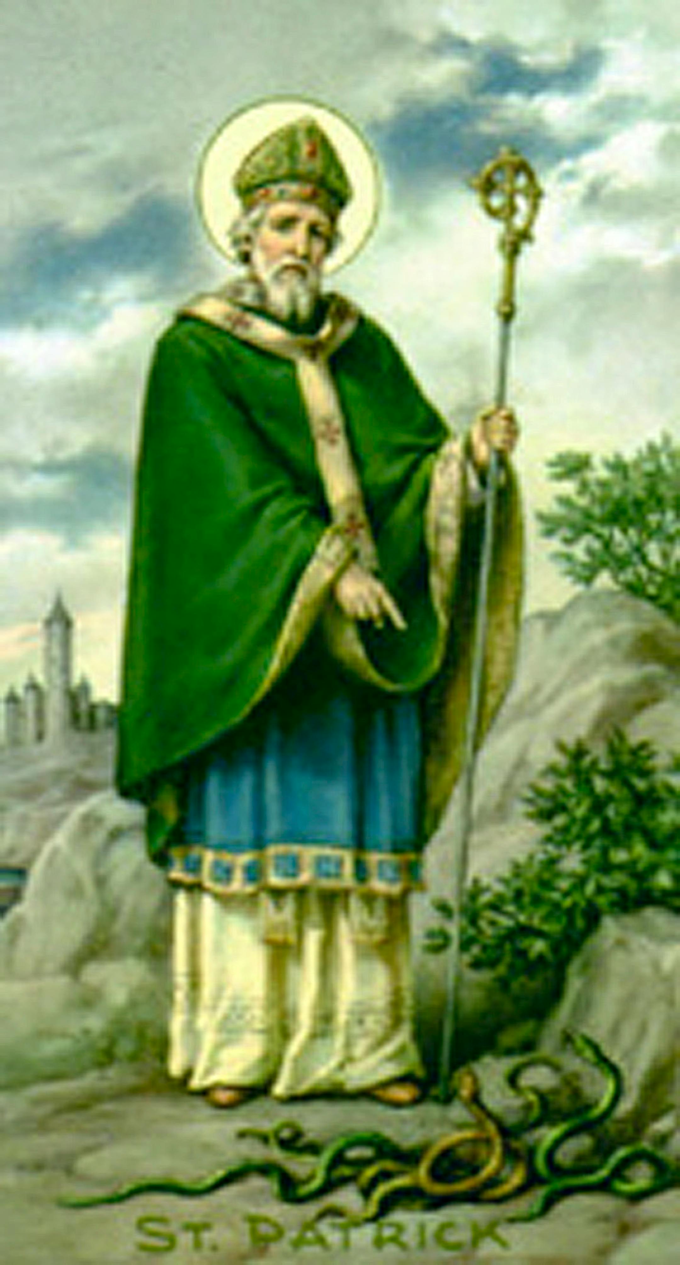 St. Patrick didn't drive the snakes out of Ireland. In fact, he wasn't even Irish.