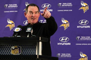 Minnesota Vikings head Mike Zimmer