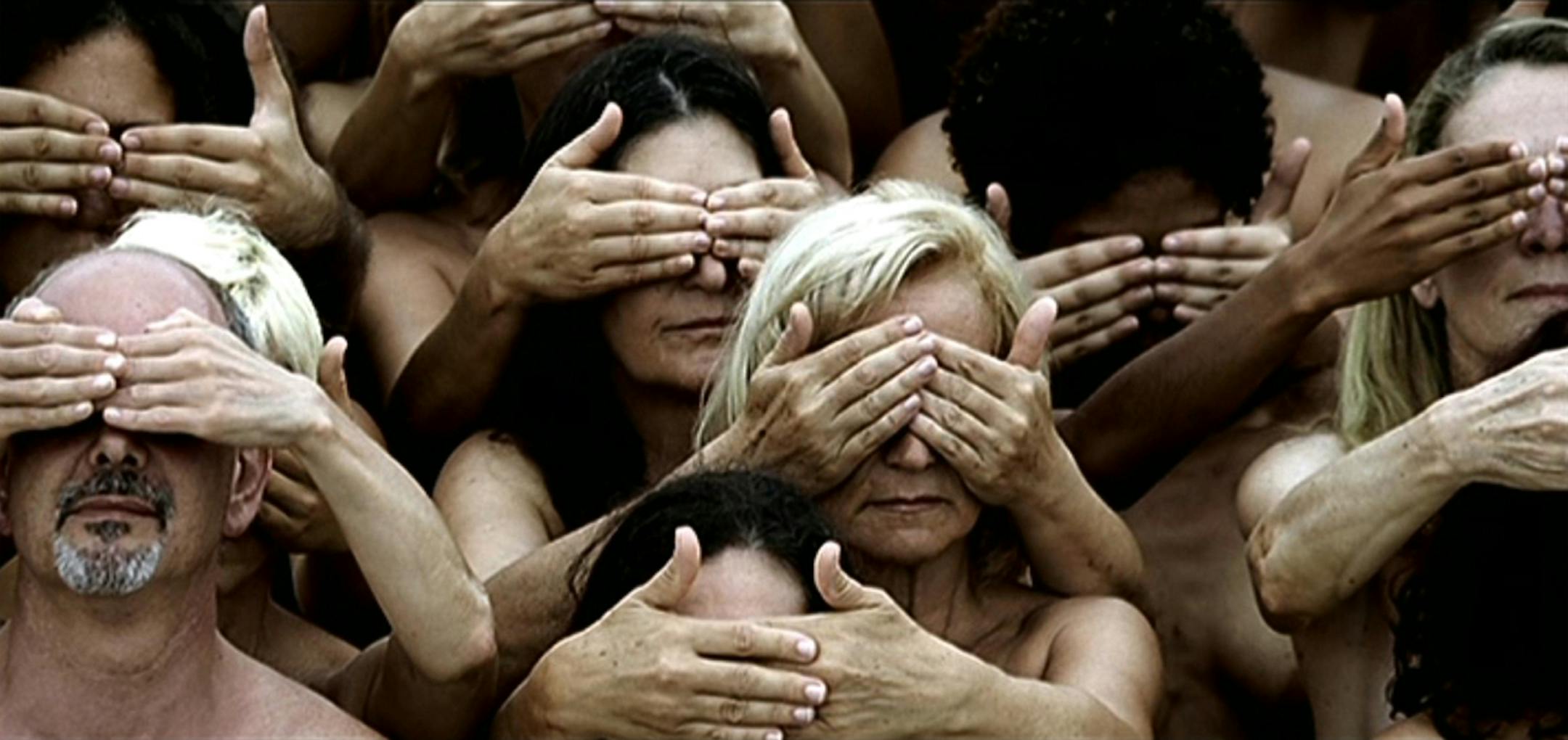 A scene from a British advertisement that is being shown at the Walker Art Center as part of the British Advertising Awards.