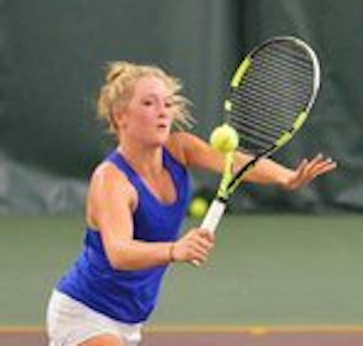 Bella Lambert of Minnetonka started with a 6-0 set Friday in the Class 2A singles championship match, and she secured the title with a 7-5 second set.