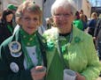 Colleen McNellis (left), 74, and Judy Niemann, 78, have patronized O'Gara's for 70 years. The sisters used to tag along with their father when he stop
