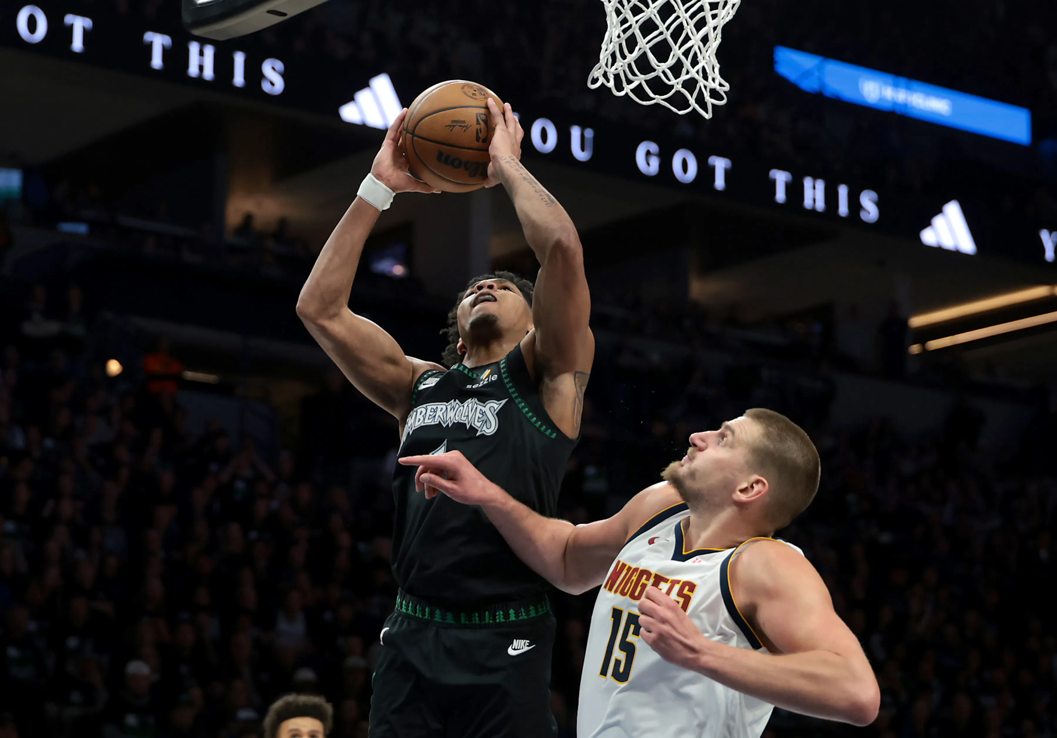 Live: Timberwolves beat Nuggets in Game 6 of NBA playoffs