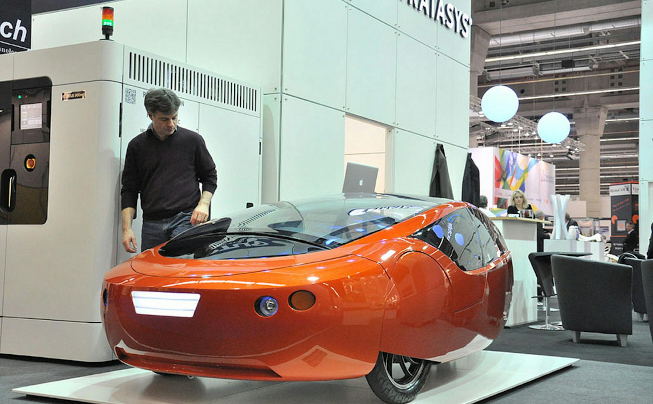 RedEye On Demand and Stratasys have been selected by Winnipeg-based KOR EcoLogic to build the first 3D-printed, production-ready car called URBEE 2