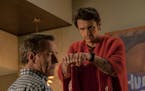Bryan Cranston and James Franco in the film "Why Him?" (20th Century Fox) ORG XMIT: 1194709