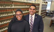 Law students Kimberly Haynes and Jose David Gallardo say the new program could make a difference. "It's confidence building, too," Gallardo said.