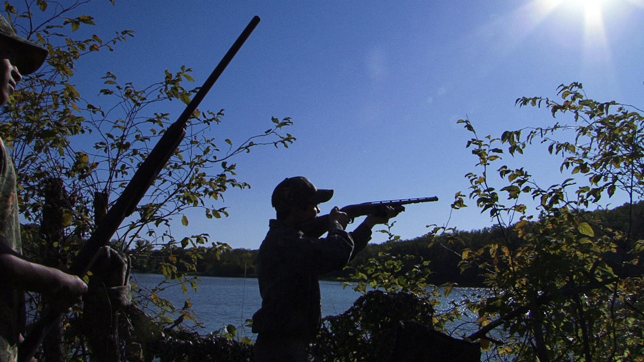 KYNDELL HARKNESS�kharkness@startribune.comAlex Strand, 15, kept his sights on a small flock of merganser ducks during the duck opener Saturday morning.