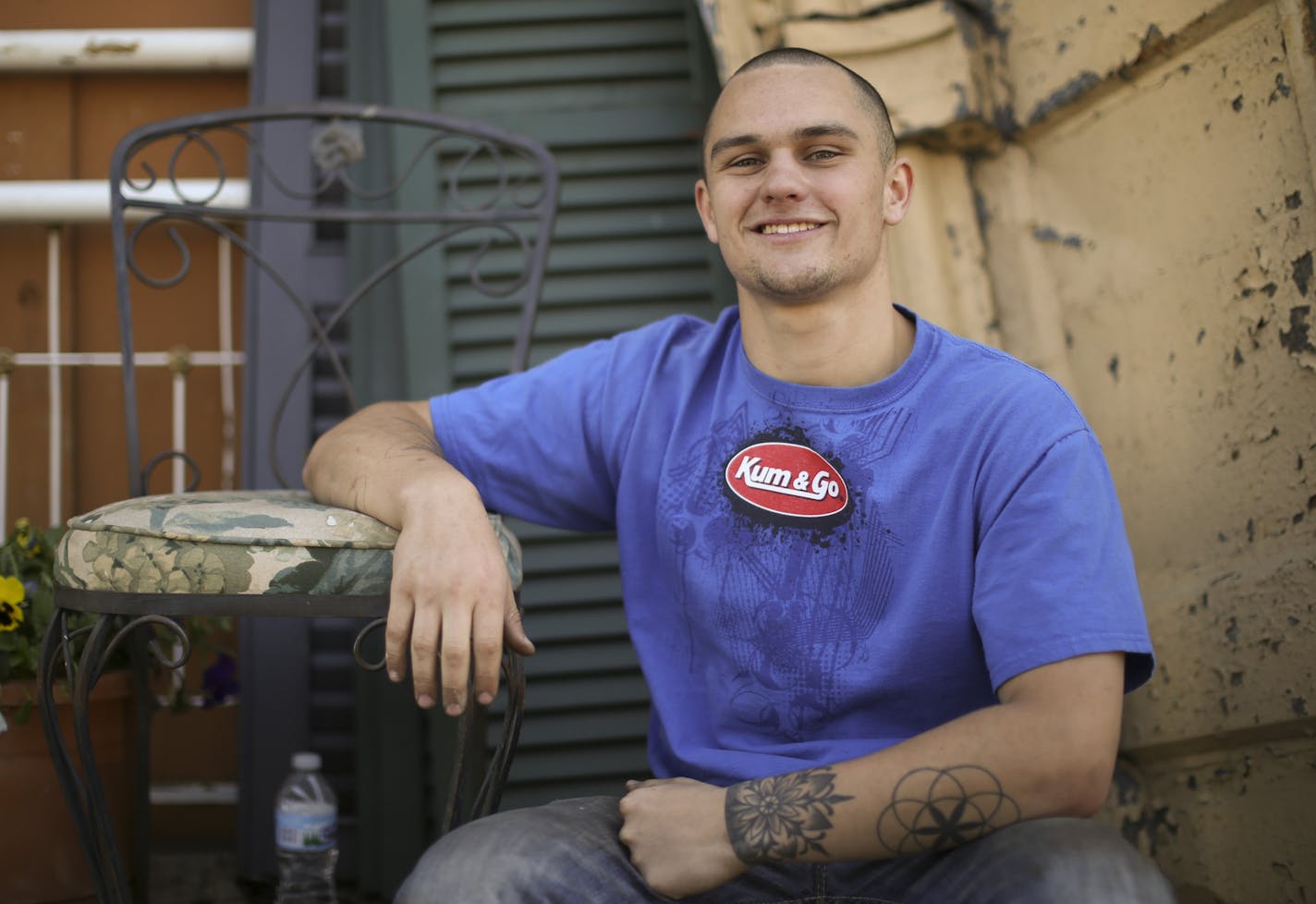 Henry Henk, 19, is one of the first clients to benefit from a new recovery assistance program that offers drug forfeiture funds to help addicts in treatment. ] JEFF WHEELER &#xef; jeff.wheeler@startribune.com Henry Henk is one of the first clients to benefit from a new recovery assistance program that offers drug forfeiture funds to help addicts in treatment. He was photographed near the Five Stars Recovery office in Chaska Wednesday afternoon, May 4, 2016.