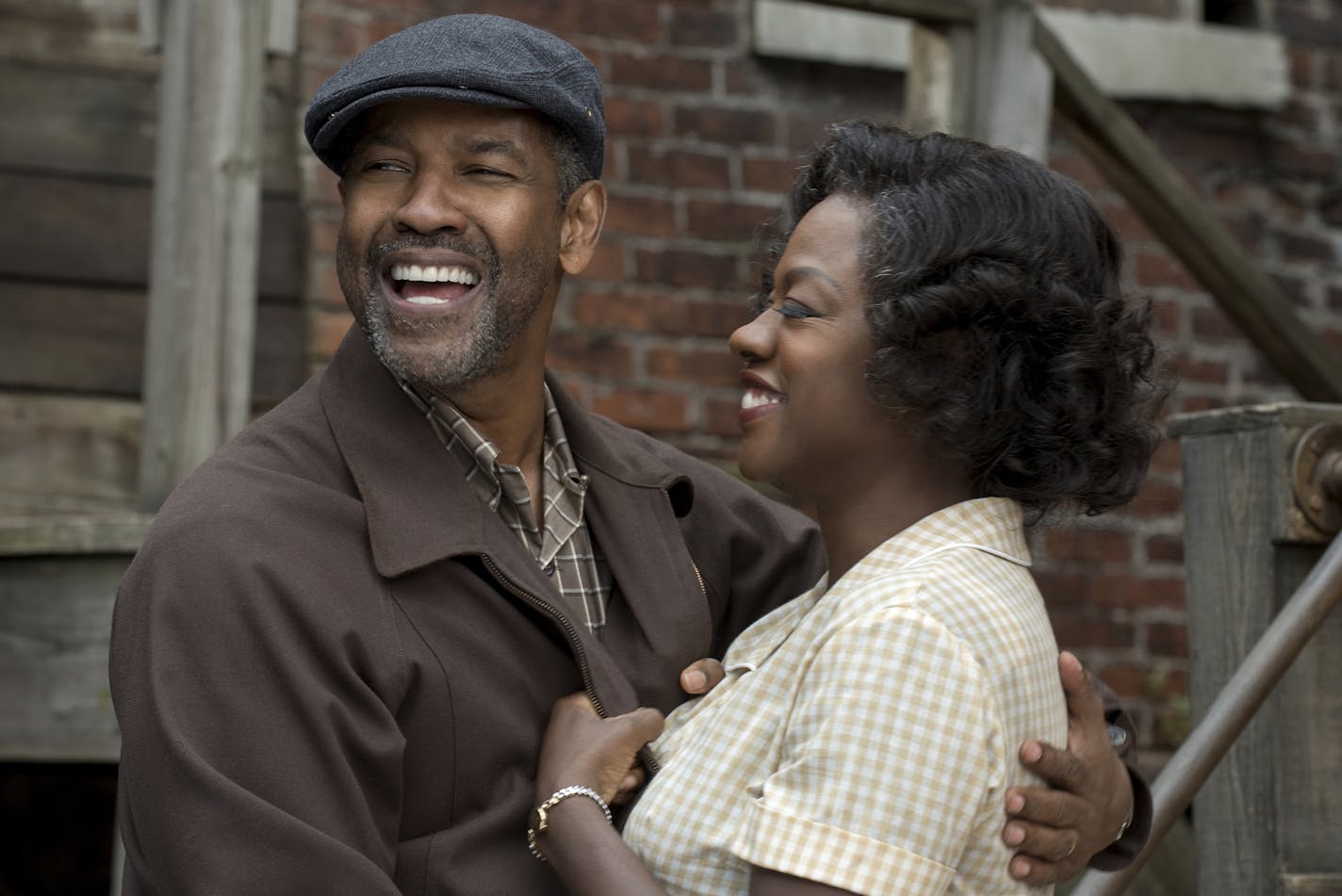 Denzel Washington and Viola Davis star in "Fences" after winning Tonys for a 2010 Broadway revival.