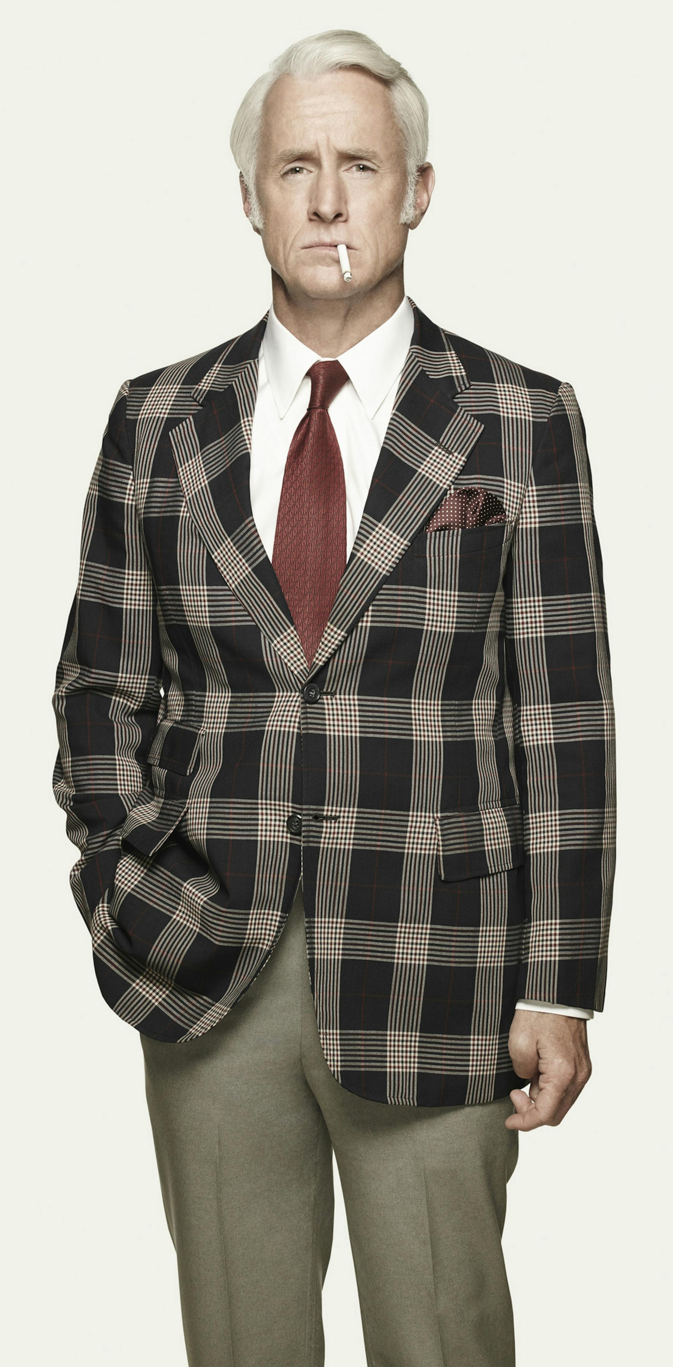 John Slattery as Roger Sterling - Mad Men _ Season 7B, Gallery _ Photo Credit: Frank Ockenfels 3/AMC