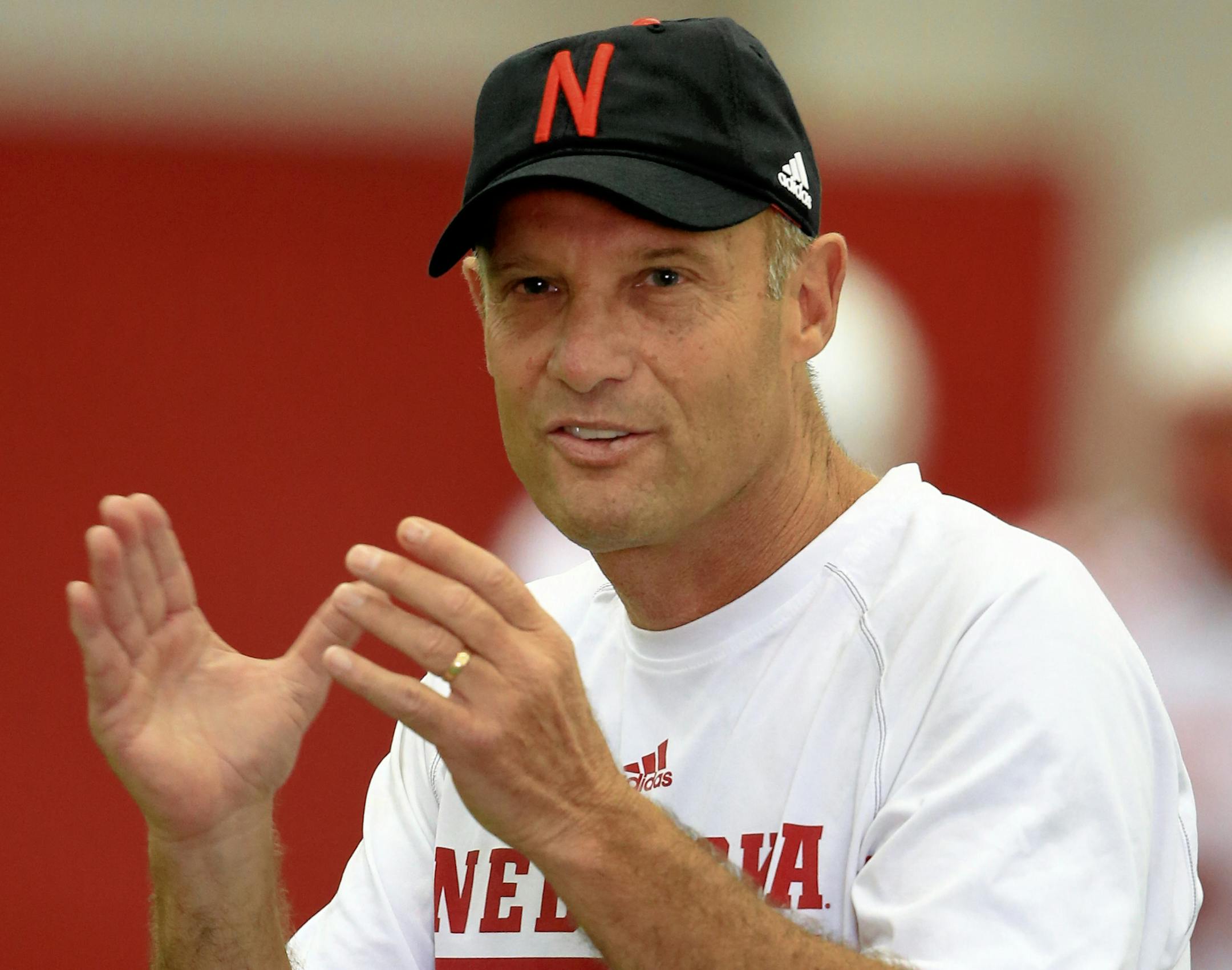 Nebraska coach Mike Riley