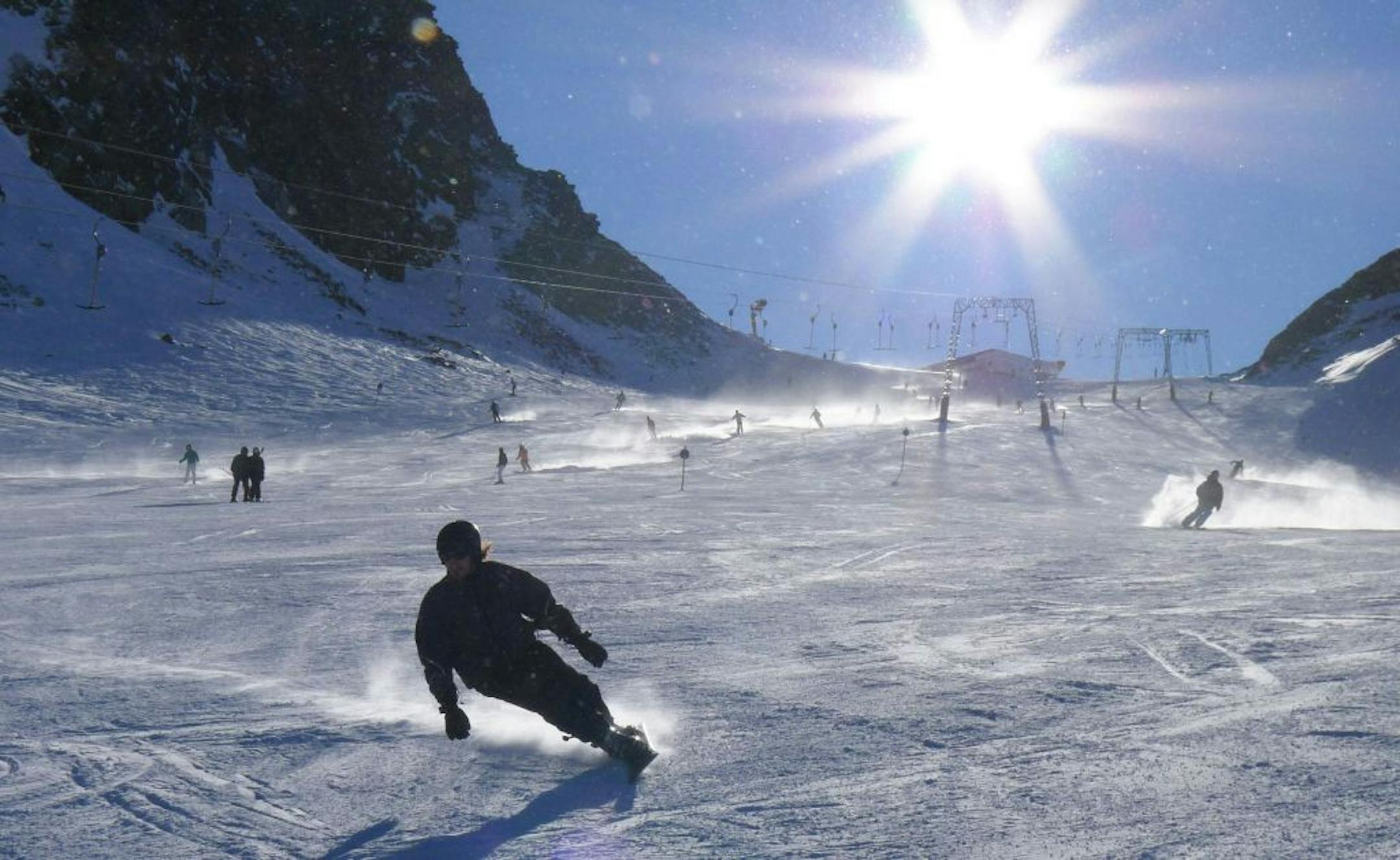 Soelden, Austria, is known for dozens of trails graced by Alpine powder.