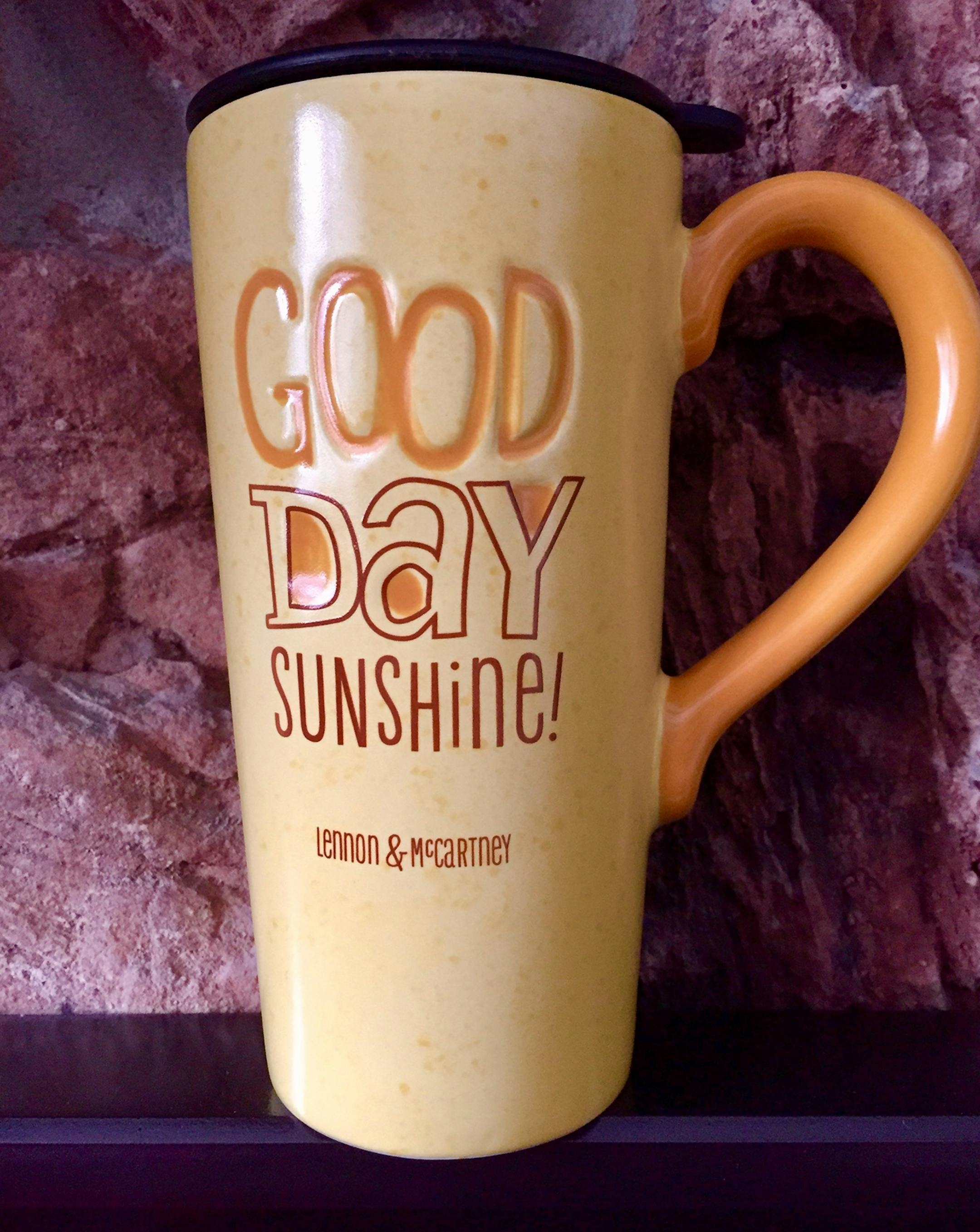 Nancy Wold of Blaine: A favorite song, a favorite color, a favorite mug for a favorite activity, road trip!