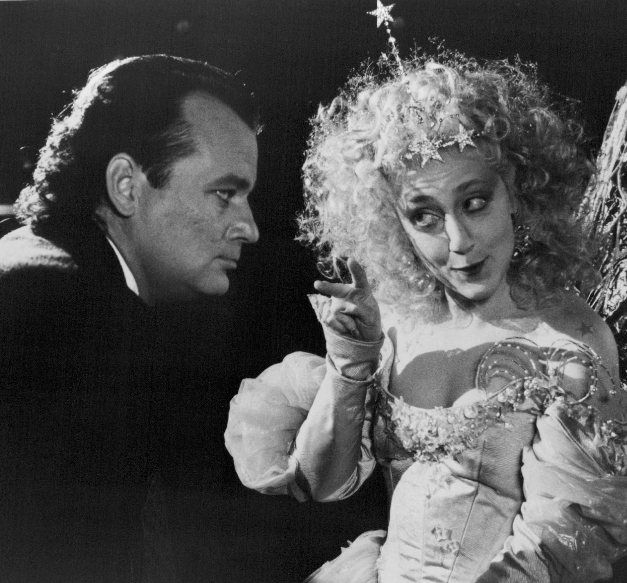 Bill Murray is Frank Cross, the president of the IBC television network. In the Paramount comedy. Cross intends to exploit the holidays for every rating point they're worth. John Shannon