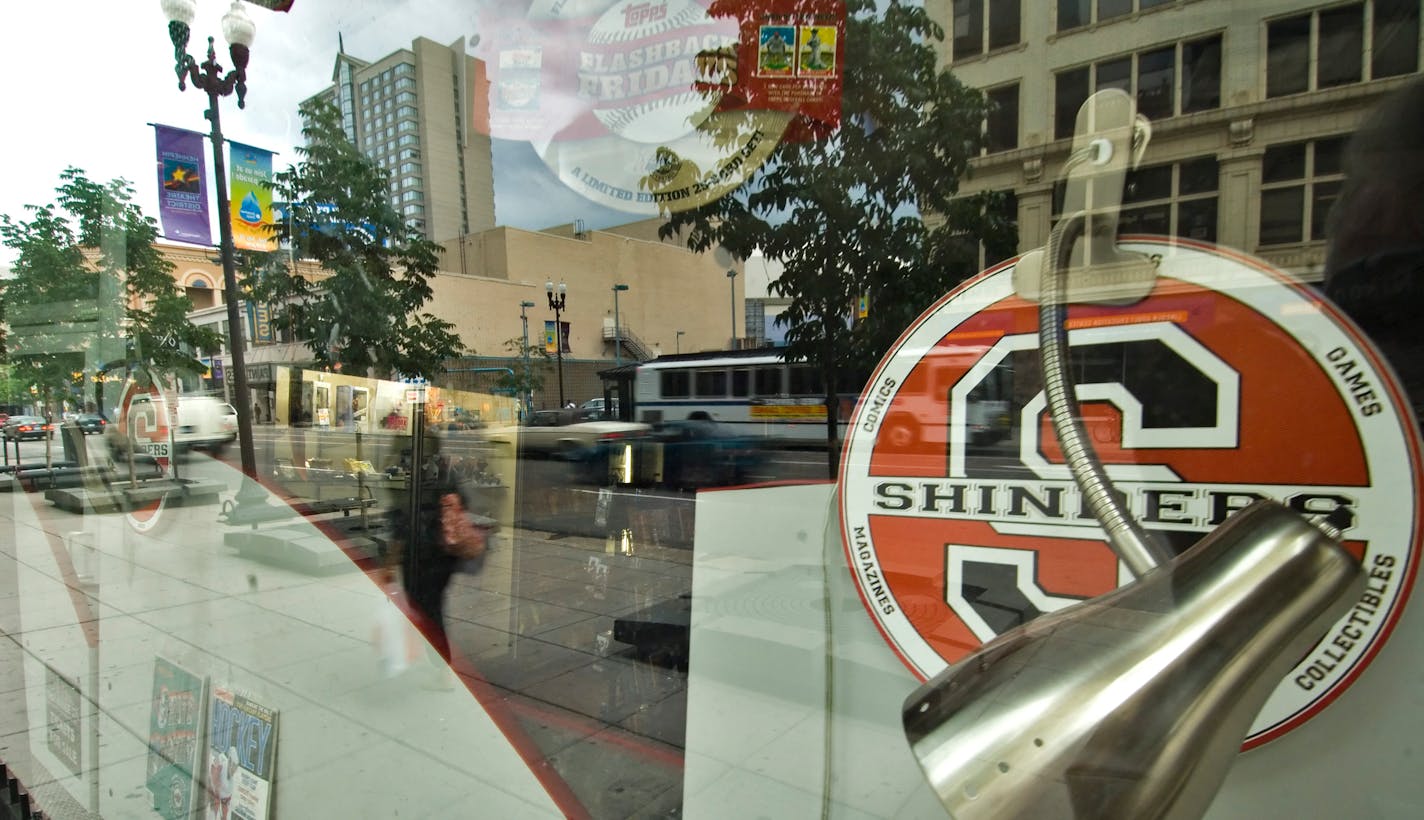 Plans are in the works to turn much of the old Shinders building at 8th and Hennepin into a restaurant with a rooftop terrace.