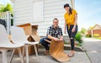 Brad and Heather Fox star on HGTV's new "Stay or Sell" series.