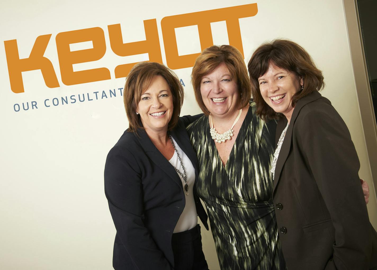 Three of the four Keyot owners: Anjie Cayot, Laura Kelly and Cindy Rockwell. The name is a combination of founder Kelly's and Cayot's last names.