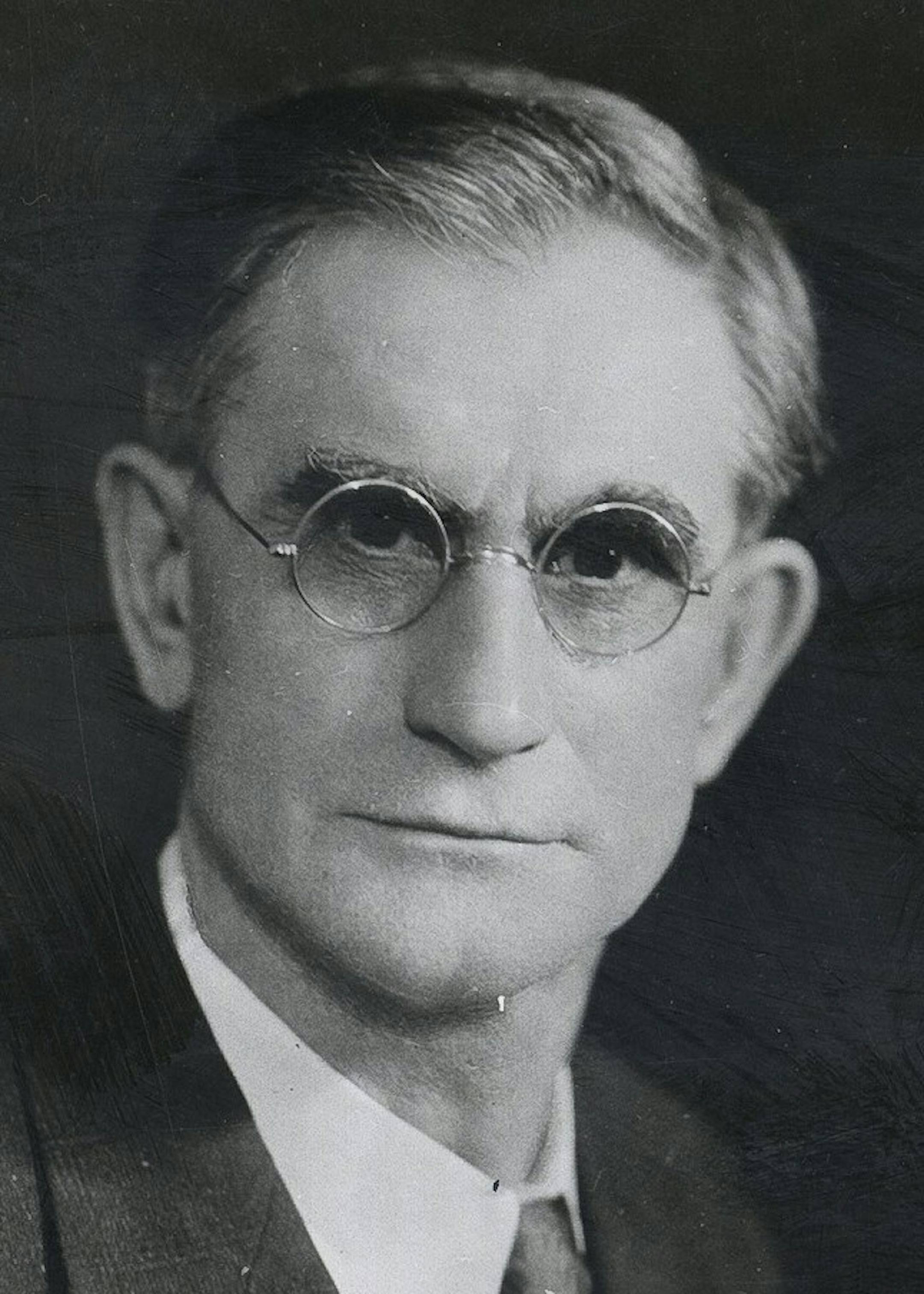 John Runk, shown in 1936.