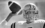 September 29, 1983 Steve Walsh of Cretin is averaging 222.7 yards passing in St. Paul conference games. Darlene Pfister, Minneapolis Star Tribune